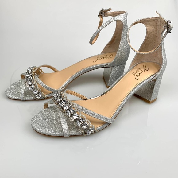 NIB Badgley Mischka Giona Evening Sandal Size 8 Evening Open toe - Picture 6 of 16